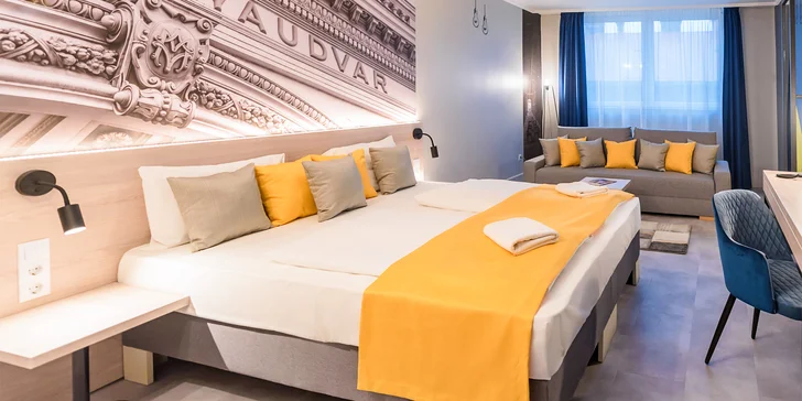 Až osmidenní pobyt v centru Budapešti: moderní hotel a bufetové snídaně