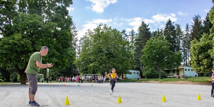 Letní tábor v Křižanově: 9 neob 12 nocí, ubytování, strava a spousta zábavy pro děti od 5 do 17 let