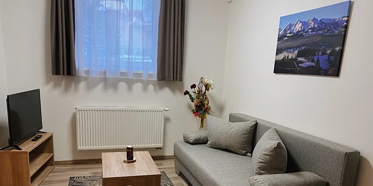 Nové apartmány v srdci Vysokých Tater třeba i se snídaní a wellness