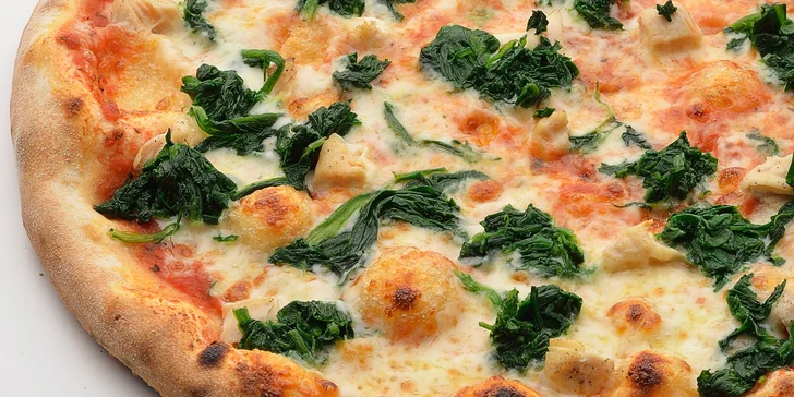Pohádková pizza podle vlastního výběru s rozvozem po Brně