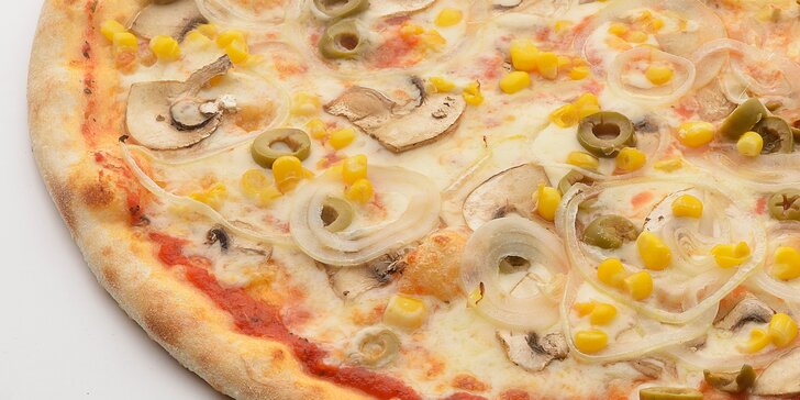 Pohádková pizza podle vlastního výběru s rozvozem po Brně