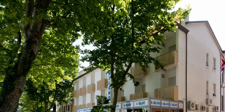 Letní dovolená v italském Gatteo a Mare: 3* hotel, polopenze a na pláž 250 metrů