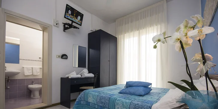 Letní dovolená v italském Gatteo a Mare: 3* hotel, polopenze a na pláž 250 metrů