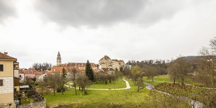 Stylový středověký domek v centru Českého Krumlova