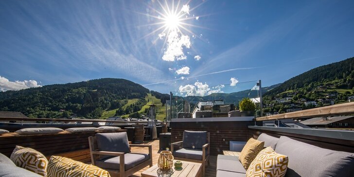 4* dovolená v rakouském Zell am See: hotel v centru města, střešní terasa a snídaně