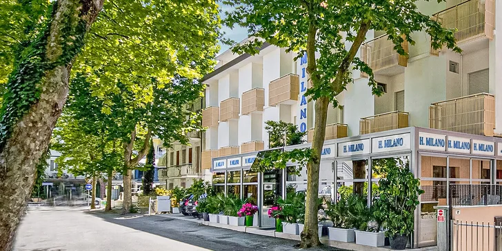 Letní dovolená v italském Gatteo a Mare: 3* hotel, polopenze a na pláž 250 metrů