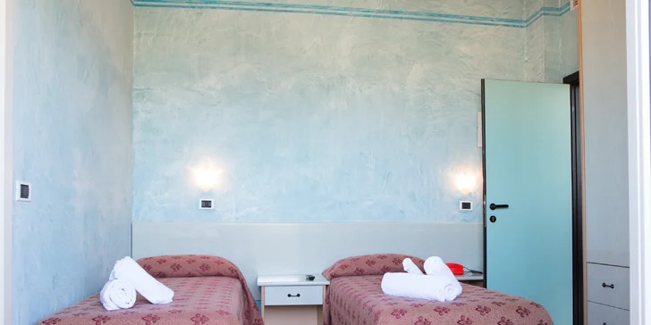 8denní dovolená v Rimini, polopenze a hotel přímo u písečné pláže