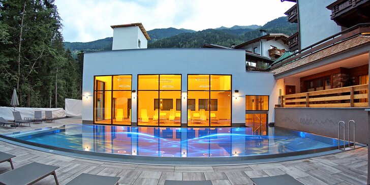 Dovolená v Oetzu v Tyrolsku: 4* horský hotel s polopenzí a wellness