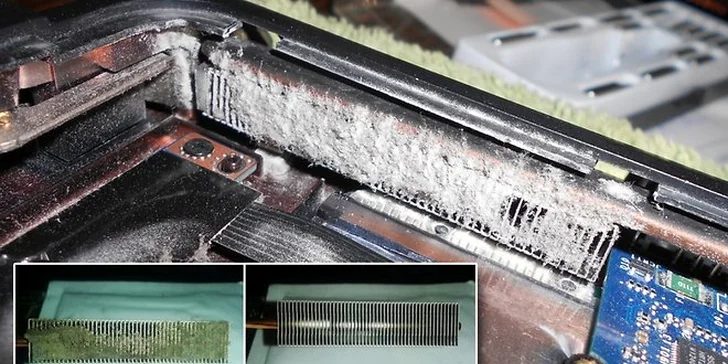 Expres čištění notebooku nebo počítače od prachu do 24 hodin