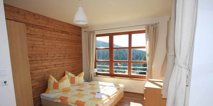 Ubytování v srdci Krkonoš: zařízené apartmány až pro 8 osob