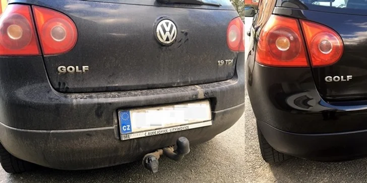 Auto jako nové: mytí karoserie zvnějšku i čištění interiéru včetně ošetření kožených sedaček