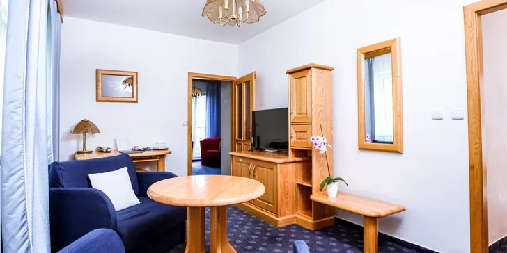 Relax v podhůří Beskyd: snídaně či polopenze i prezidentské nebo wellness apartmá