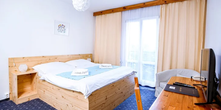 Relax v podhůří Beskyd: snídaně či polopenze i prezidentské nebo wellness apartmá