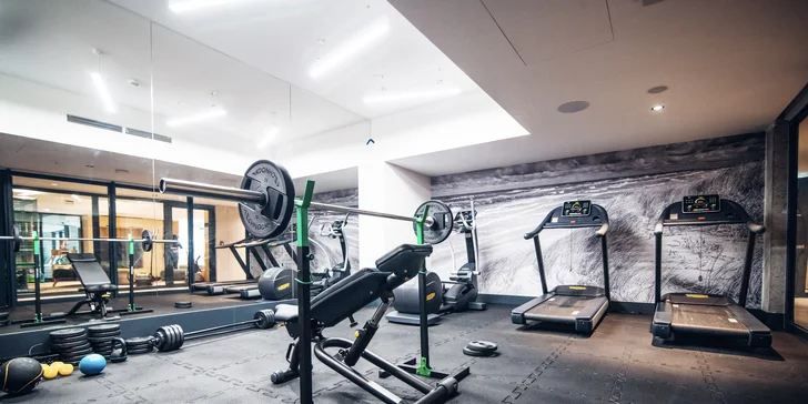 Fitness môžete využívať neobmedzene.