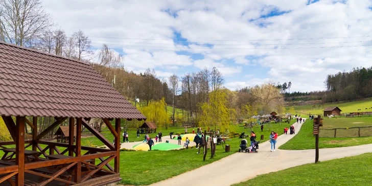 Celodenní vstupenky do Farmaparku pro dítě či dospělého nebo pro celou rodinu