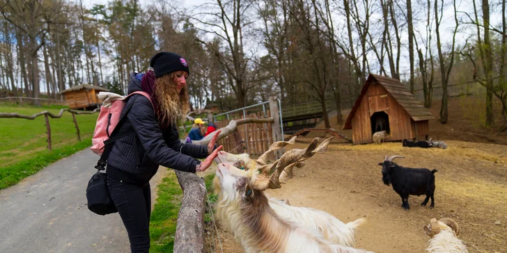 Celodenní vstupenky do Farmaparku pro dítě či dospělého nebo pro celou rodinu