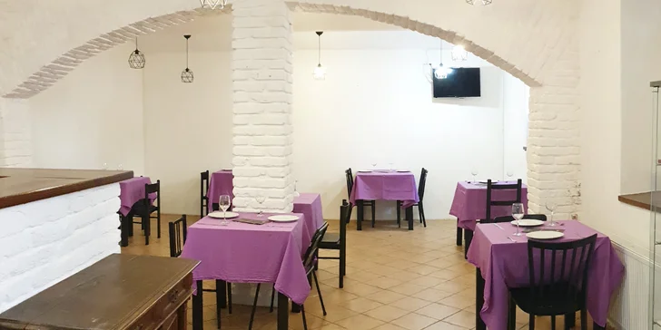 7chodové degustační menu pro dva: telecí tataráček, flank steak i vepřová panenka