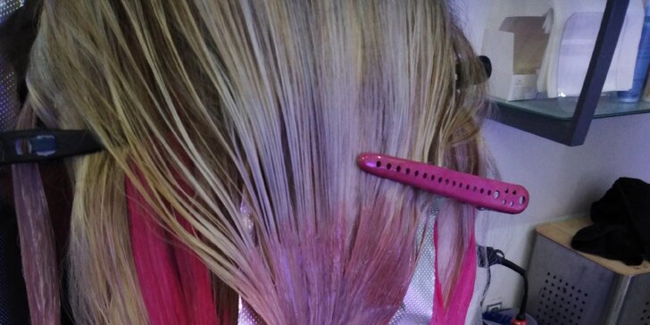 Kadeřnický balíček pro všechny délky vlasů: melír a profi střih k tomu