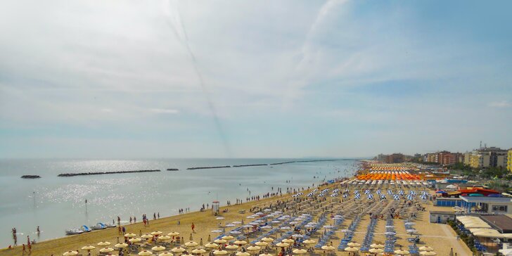 Na 7 nocí do slunné Itálie: 3* hotel jen 150 m od pláže, polopenze nebo light all inclusive