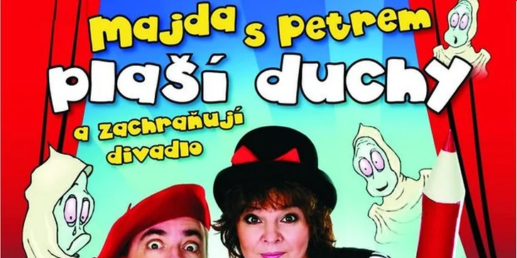 Majda s Petrem plaší duchy a zachraňují divadlo! Ve Stochově!
