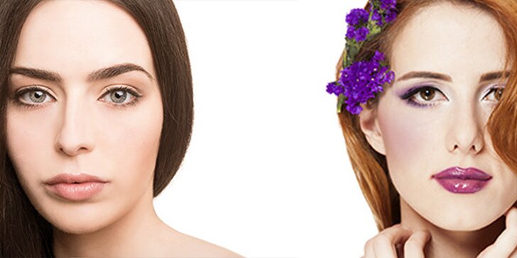 Luxusní kosmetické ošetření pleti s uvolňující masáží obličeje, krku a dekoltu
