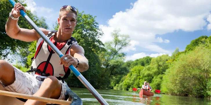 Půjčení paddleboardu, kajaku či kanoe na 1–10 dní s veškerým příslušenstvím