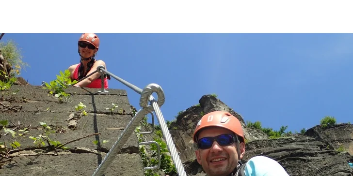 Via Ferrata: bezpečný adrenalin při horolezení v Děčíně