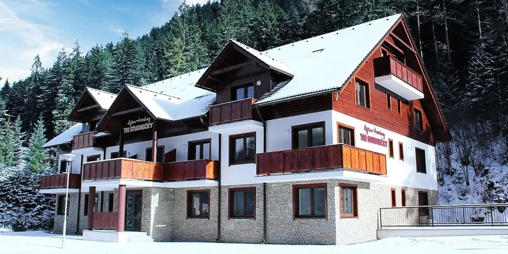 Luxusně zařízené apartmány pro páry i rodiny se vstupy do aquaparků