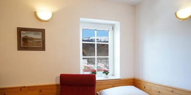 3 dny v roubeném Penzionu Čistá v Černém Dole