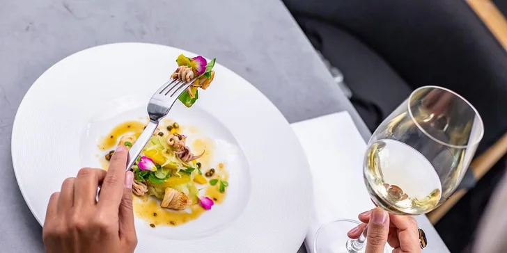 Pobyt v hotelu v Tančícím domě s krásným výhledem vč. snídaně i menu od Ondřeje Slaniny