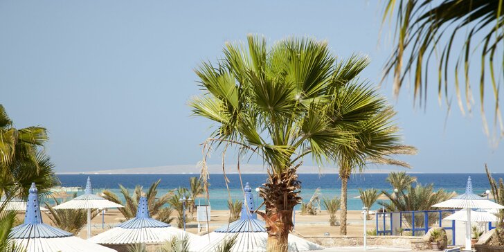 Letecky do Hurghady: 4* hotel přímo na pláži, s all inclusive a bazénem