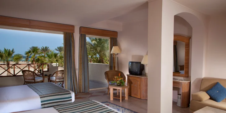 Letecky do Hurghady: 4* hotel přímo na pláži, s all inclusive a bazénem