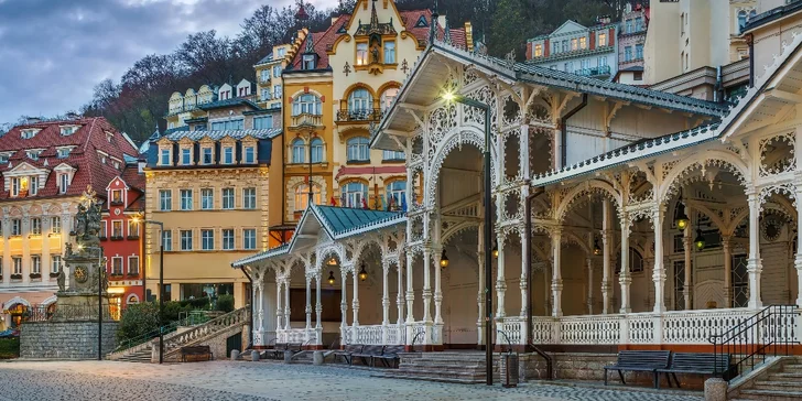 Jarní pobyt se snídaní v centru Karlových Varů kousek od lázeňské zóny