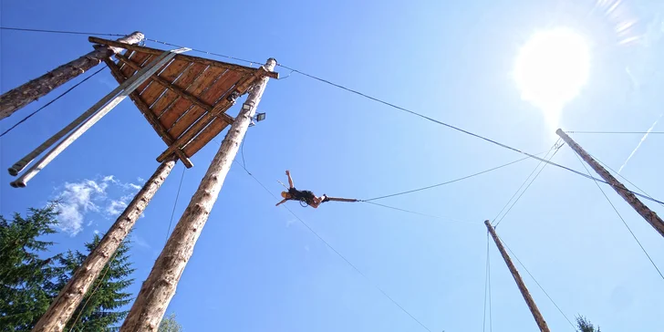 Adrenalin v Yellow pointu: skok na jedné z nejvyšších houpaček v Evropě