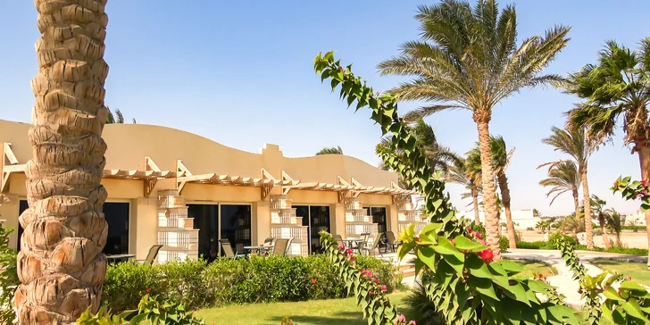Letecky do Hurghady: 4* hotel přímo na pláži, s all inclusive a bazénem