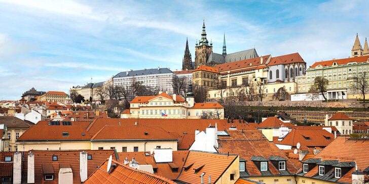 Luxusní pobyt v Praze: hotel v klášteře na Malé Straně se snídaní a parkováním zdarma