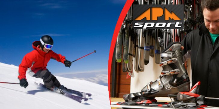 Velký servis lyží a snowboardů v APM Sport