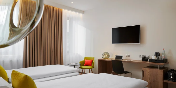 V páru či s rodinou za krásami Brna: designový hotel, snídaně i večeře