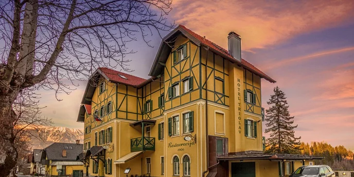 Dovolená ve slovinském Bledu: 4* hotel se snídaní a wellness, 200 metrů od jezera