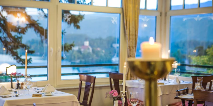 Dovolená ve slovinském Bledu: 4* hotel se snídaní a wellness, 200 metrů od jezera