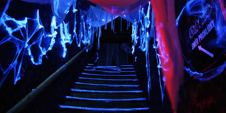 Vstup do strašidelného zámku Draxmoor s fantastickou expozicí a 3D kinem