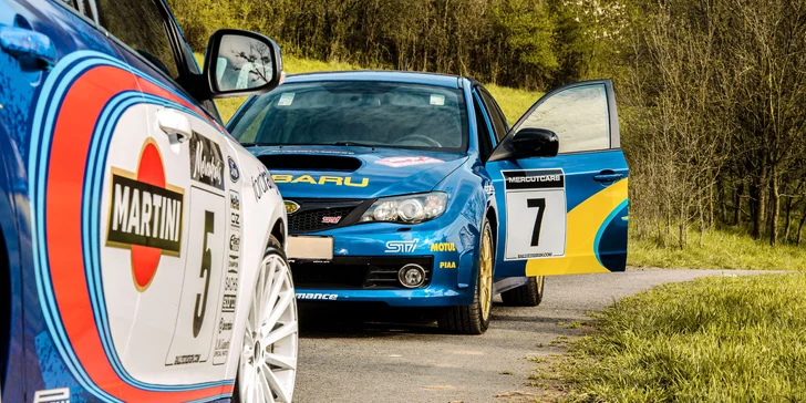 Staňte se jezdcem rallye: 30–60 minut jízdy ve speciálně upraveném Subaru Impreza nebo Ford Focus