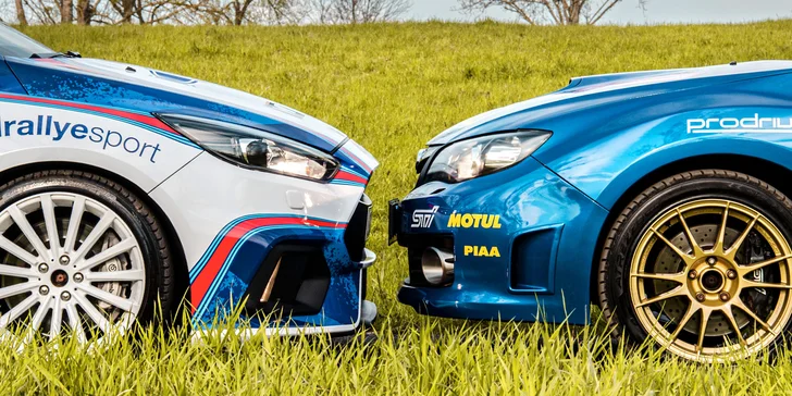 Staňte se jezdcem rallye: 30–60 minut jízdy ve speciálně upraveném Subaru Impreza nebo Ford Focus