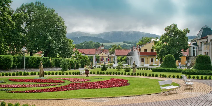 4* wellness pobyt v centru lázeňského městečka Piešťany se snídaní i polopenzí