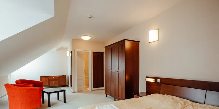 4* wellness pobyt v centru lázeňského městečka Piešťany se snídaní i polopenzí