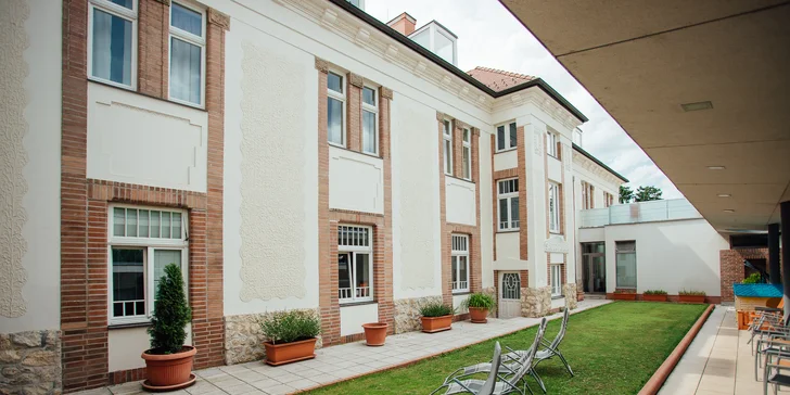 4* wellness pobyt v centru lázeňského městečka Piešťany se snídaní i polopenzí