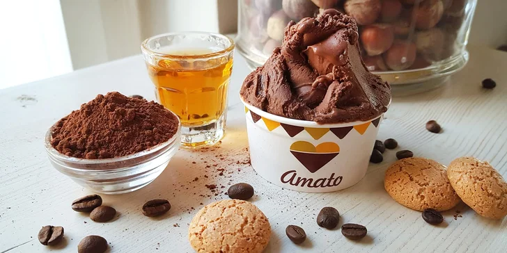 Pravá italská dobrota: 2 porce nebo rodinné balení gelata či sorbetu
