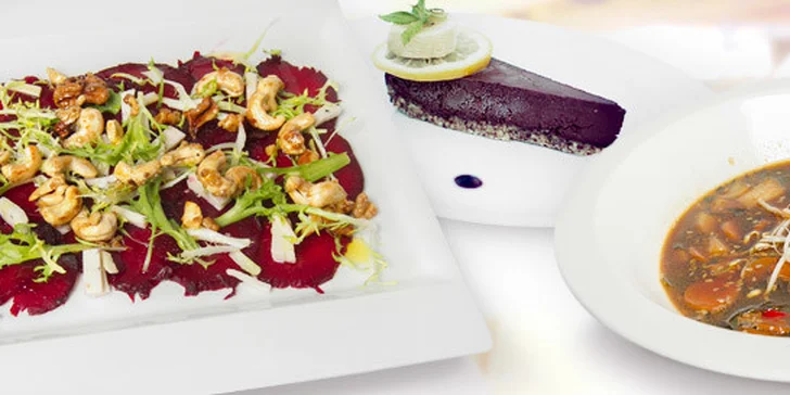 4chodové veganské menu pro dva v LoVeg