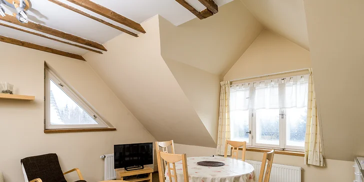 Plně vybavené apartmány až pro 5 os. na lyžařském svahu na Trojáku