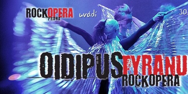 Vstupenky na rockovou operu Oidipus Tyranus
